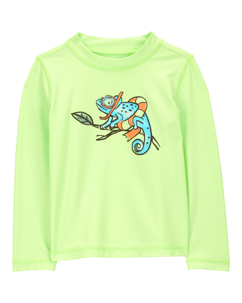 Toddler Boy Iguana Long-Sleeve Rashguard